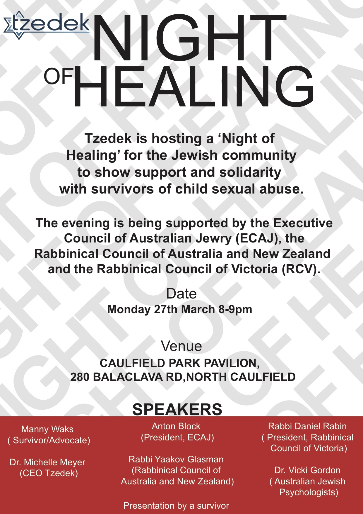 Night of Healing 