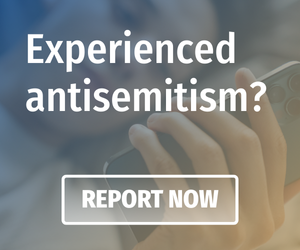Antisemitism Reporting Hub - responsive tile